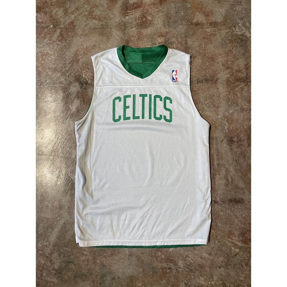 Vintage Boston Celtics Reversible Alleson‎ Athletic Jersey Sz M *
